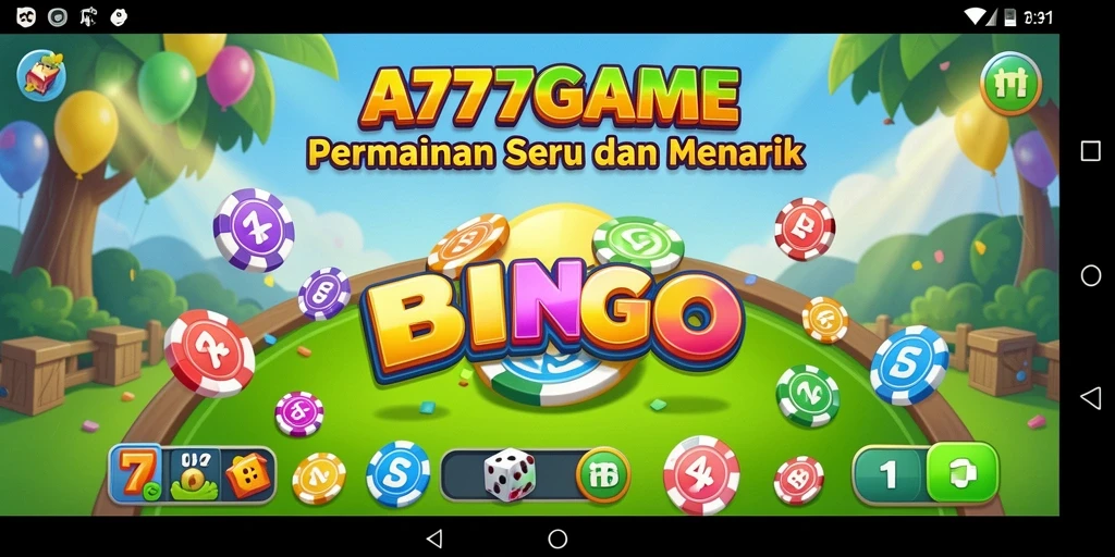 Tampilan gameplay seru dan menarik di A777GAME.