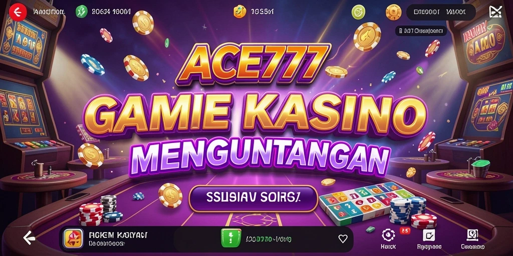 Tampilan gameplay ACE777 yang menarik dan penuh aksi.