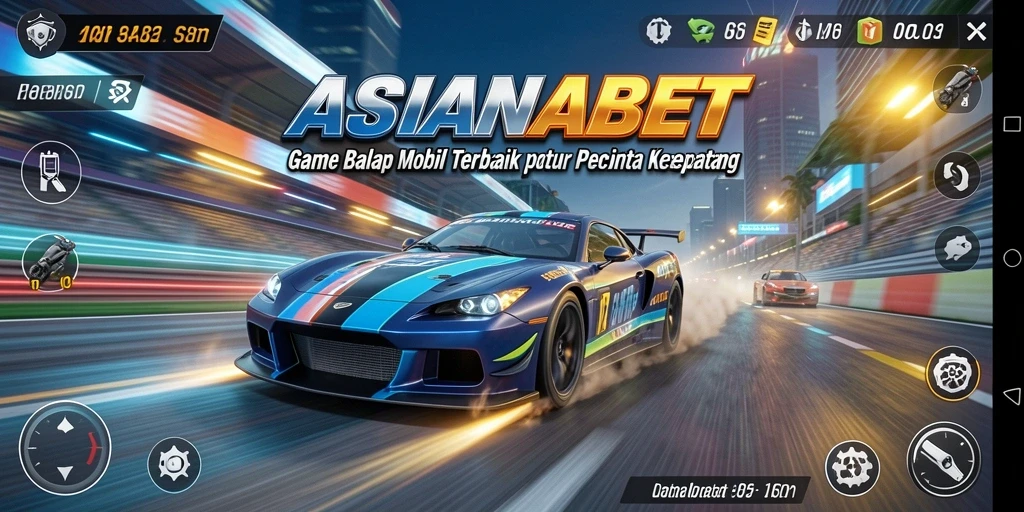 Gameplay balap mobil yang mendebarkan dan grafis menakjubkan.