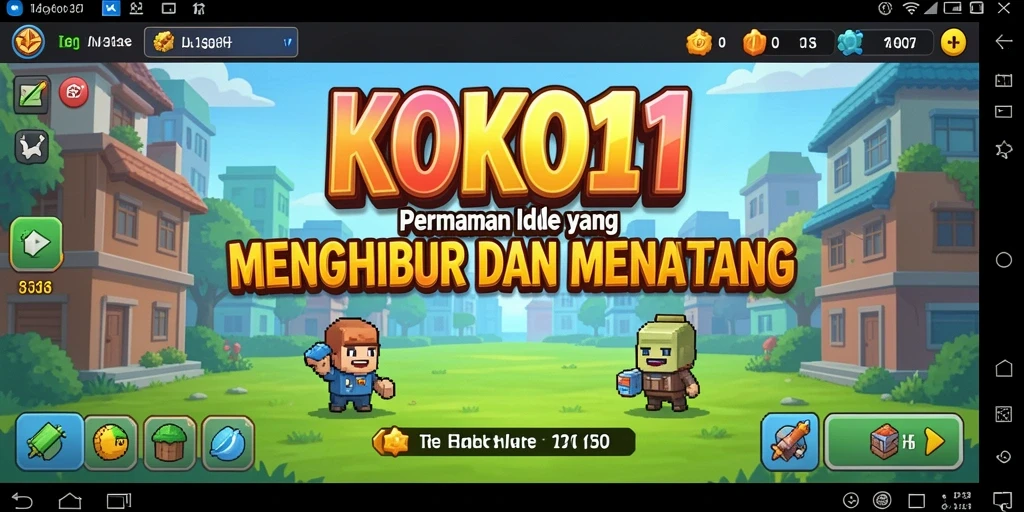 Tampilan gameplay KOKO11 yang menarik dan interaktif dalam kategori Idle.