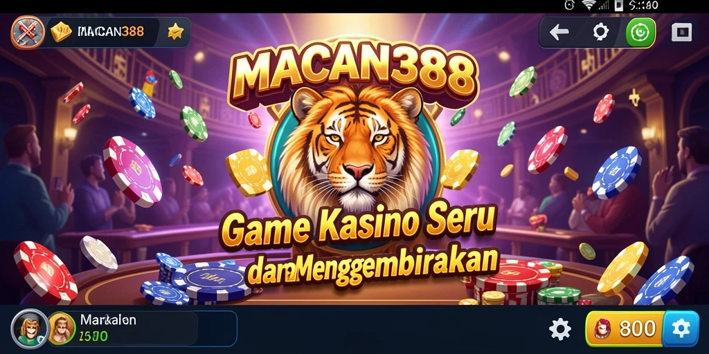 Tampilan gameplay Casino yang menarik di MACAN388.