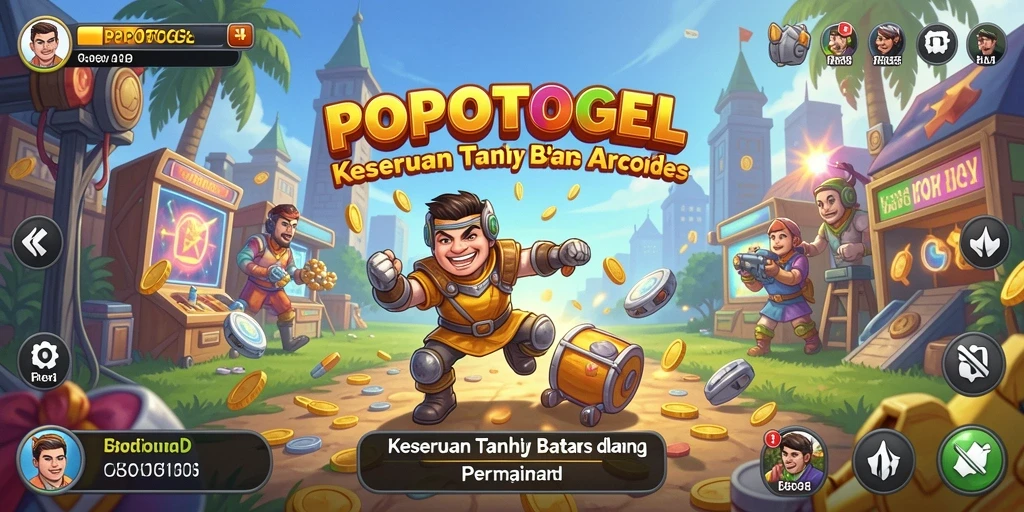 Tampilan gameplay seru dari POPOTOGEL yang menantang.