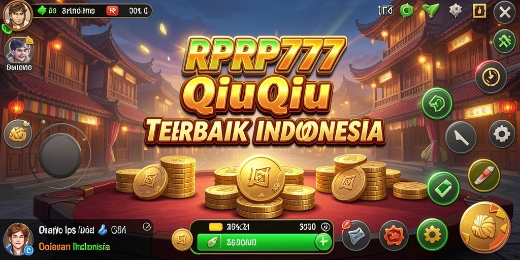 Tampilan gameplay menarik dari RPRP777 saat bermain QiuQiu.